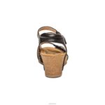 Avril Quarter Strap Wedge Aetrex Women Black XLXT0240 - Image 3
