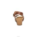 Avril Quarter Strap Wedge Aetrex Women Walnut XLXT0242 - Image 3