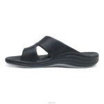 Bali Orthotic Slides Aetrex Men Black XLXT0326 - Image 3