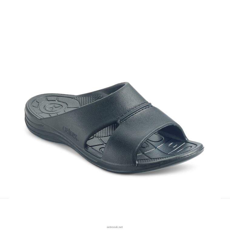 bali_orthotic_slides_aetrex_men_black_xlxt0326.jpg Bali Orthotic Slides Aetrex Men Black XLXT0326 - Image 1