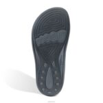 Bali Orthotic Slides Aetrex Men Charcoal XLXT0329 - Image 2