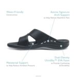Bali Orthotic Slides Aetrex Men Navy XLXT0324 - Image 7
