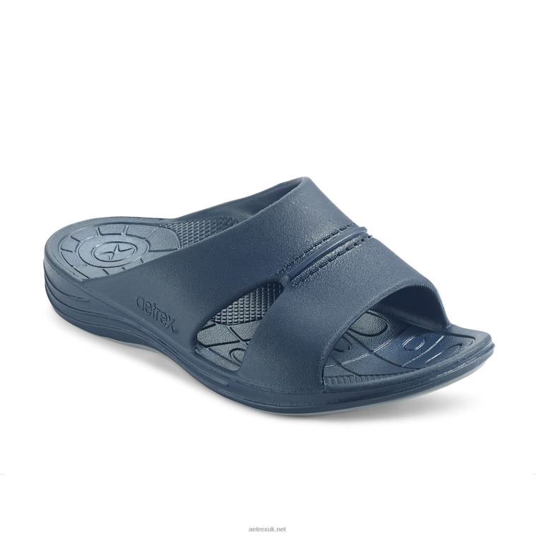 bali_orthotic_slides_aetrex_men_navy_xlxt0324.jpg Bali Orthotic Slides Aetrex Men Navy XLXT0324 - Image 1