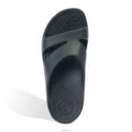 Bali Orthotic Slides Aetrex Women Black XLXT018 - Image 2