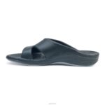 Bali Orthotic Slides Aetrex Women Black XLXT018 - Image 4