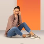 Blake Comfort Sneaker Aetrex Women Bronze XLXT043 - Image 8