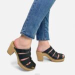 Cally Clog Aetrex Women Black XLXT0201 - Image 9