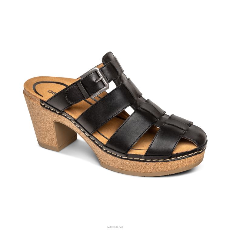 cally_clog_aetrex_women_black_xlxt0201.jpg Cally Clog Aetrex Women Black XLXT0201 - Image 1