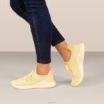 Carly Arch Support Sneakers Aetrex Women Lemon XLXT0258 - Image 9