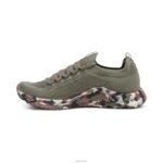 Carly Arch Support Sneakers Aetrex Women Olive Camo XLXT0259 - Image 4