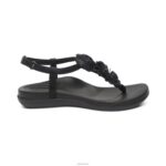 Charli Thong Sandal Aetrex Women Black XLXT0115 - Image 2