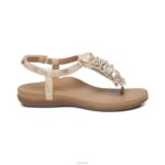 Charli Thong Sandal Aetrex Women Champagne XLXT0137 - Image 2