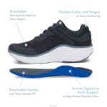 Chase Arch Support Sneakers Aetrex Men Orange XLXT0315 - Image 7