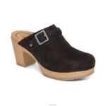 Corey Clog Aetrex Women Black XLXT0140