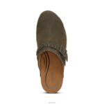Corey Clog Aetrex Women Olive XLXT0143 - Image 5