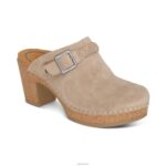 Corey Clog Aetrex Women Taupe XLXT042