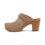 Corey Clog Aetrex Women Taupe XLXT042 - Image 4
