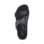 Daisy Adjustable Slide Aetrex Women Black XLXT066 - Image 5