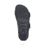 Daisy Adjustable Slide Aetrex Women Black XLXT066 - Image 6