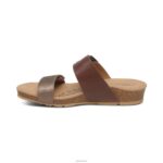 Daisy Adjustable Slide Aetrex Women Brown XLXT084 - Image 4