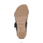 Daisy Adjustable Slide Aetrex Women Leopard XLXT0128 - Image 6
