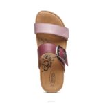 Daisy Adjustable Slide Aetrex Women Lilac XLXT0224 - Image 6