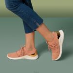 Dani Arch Support Sneakers Aetrex Women Blush XLXT0218 - Image 8