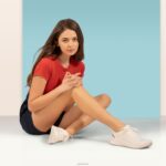 Emery Arch Support Sneaker Aetrex Women White XLXT0149 - Image 9