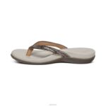 Eve Sparkly Thong Aetrex Women Pewter XLXT0262 - Image 4