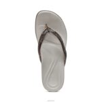 Eve Sparkly Thong Aetrex Women Pewter XLXT0262 - Image 5