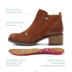 Frankie Boot Aetrex Women Brown XLXT0174 - Image 7