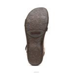 Gabby Adjustable Quarter Strap Sandal Aetrex Women Stone Multi XLXT0309 - Image 6