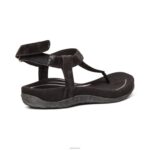 Jane Thong Sandal Aetrex Women Black XLXT0220 - Image 7