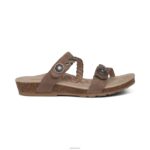 Janey Braided Slide Aetrex Women Stone XLXT039 - Image 4