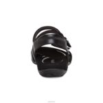Jess Adjustable Quarter Strap Sandal Aetrex Women Black XLXT093 - Image 4