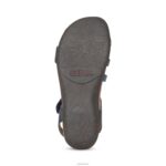 Jess Adjustable Quarter Strap Sandal Aetrex Women Navy XLXT0187 - Image 6
