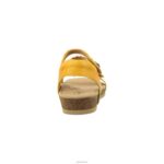 Jillian Braided Quarter Strap Sandal Aetrex Women Sunflower XLXT0106 - Image 3