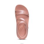 Jillian Sport Sandal Aetrex Women Shimmer Blush XLXT064 - Image 6