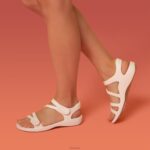 Jillian Sport Sandal Aetrex Women White XLXT0164 - Image 9