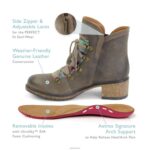 Joleen Arch Support Boot Aetrex Women Dark Taupe XLXT0151 - Image 8