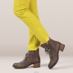 Joleen Arch Support Boot Aetrex Women Dark Taupe XLXT0151 - Image 9