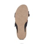 Kimmy Arch Support Wedge Aetrex Women Black XLXT0138 - Image 6