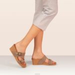 Kimmy Arch Support Wedge Aetrex Women Black XLXT0138 - Image 8