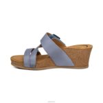 Kimmy Arch Support Wedge Aetrex Women Blue XLXT0233 - Image 4