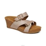 Kimmy Arch Support Wedge Aetrex Women Ivory XLXT0199 - Image 7
