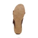 Kimmy Arch Support Wedge Aetrex Women Walnut XLXT0235 - Image 6