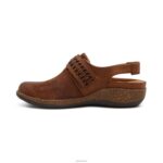 Leni Slingback Clog Aetrex Women Tobacco XLXT096 - Image 4