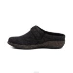 Libby Comfort Clog Aetrex Women Black Wool XLXT0159 - Image 2