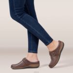 Libby Comfort Clog Aetrex Women Brown XLXT041 - Image 9