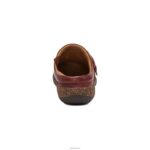 Libby Comfort Clog Aetrex Women Burgundy XLXT0103 - Image 3